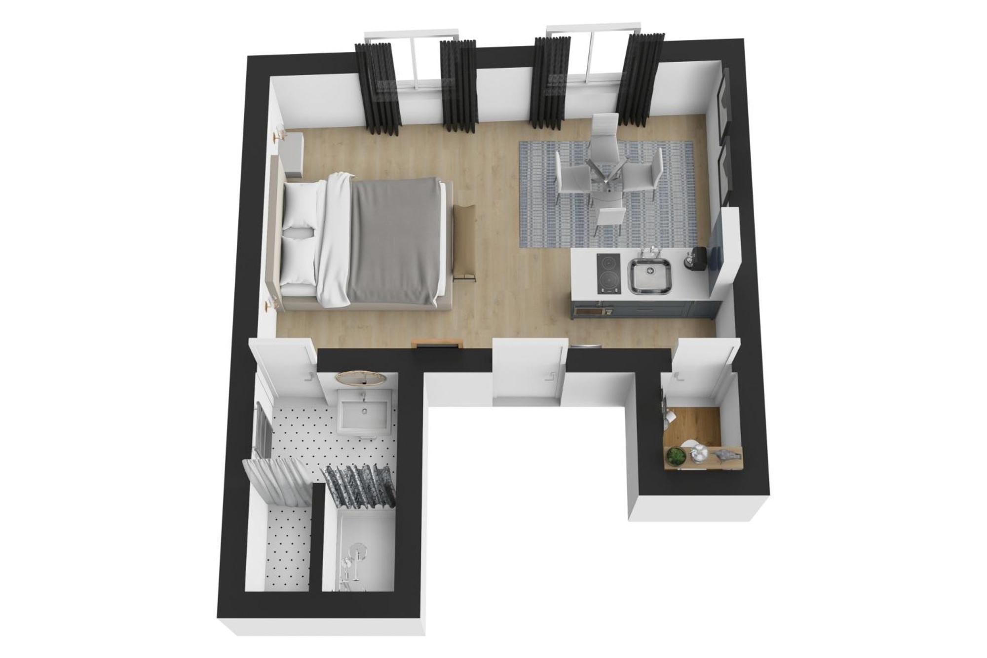 Appart 2 Personnes A 50M Des Commerces & Mer Barneville-Carteret Exterior foto